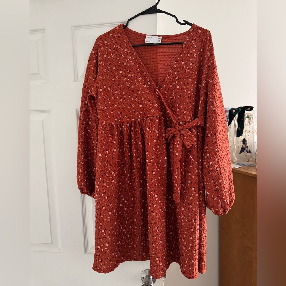 ASOS Maternity Floral Wrap Dress